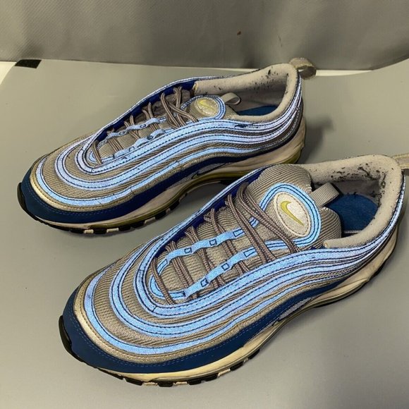 Size 9 - Nike Air Max 97 Neon 2017 921826-401 (No Box / Pre-Owned)